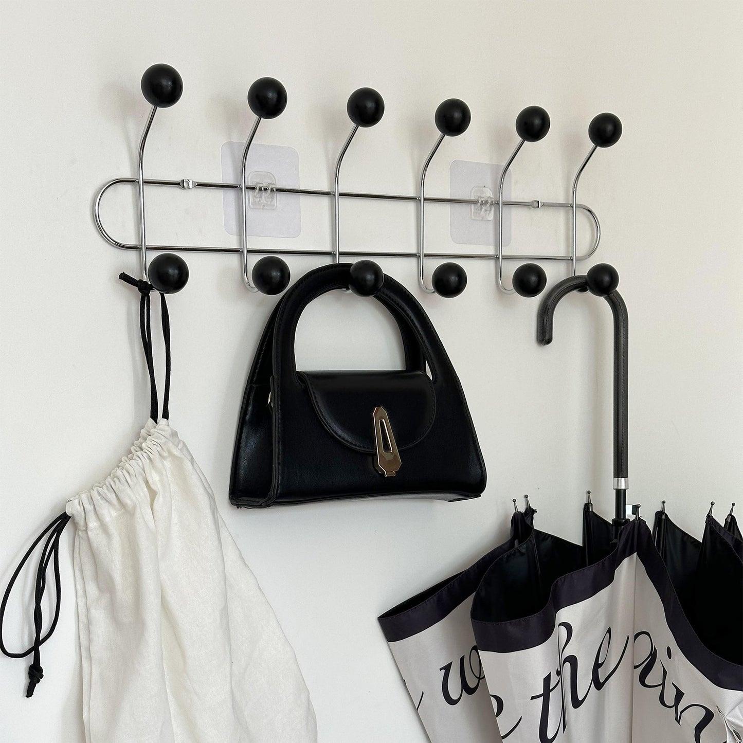 Hidden Screw Coat Hook Modern Wall Storage Hook