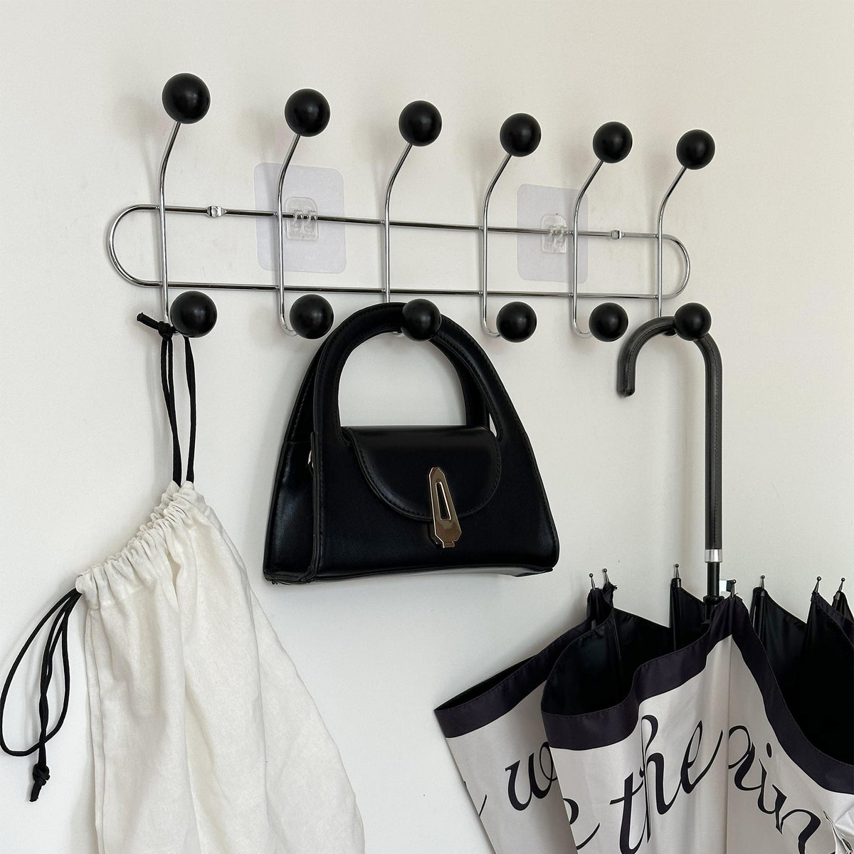 Hidden Screw Coat Hook Modern Wall Storage Hook