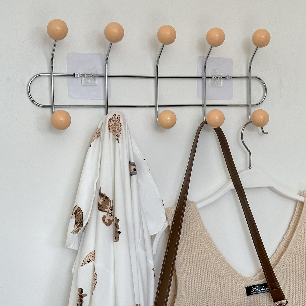 Hidden Screw Coat Hook Modern Wall Storage Hook