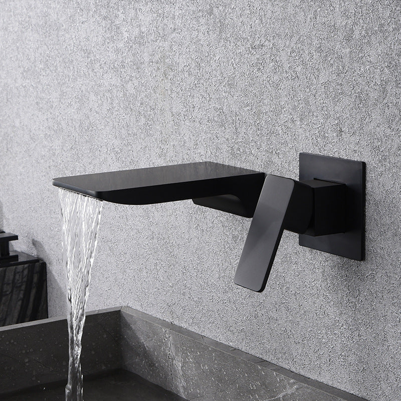 Luxury Copper Waterfall Faucet Sink Mixer Tap Set - Yeezlab