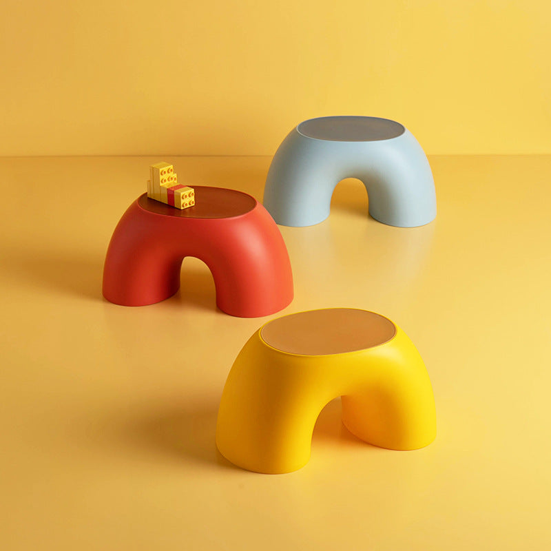 Colorful Kids Step Stool with Non-Slip Base