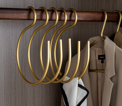Stylish Metal Coat Hook Hanger for Closet Organization