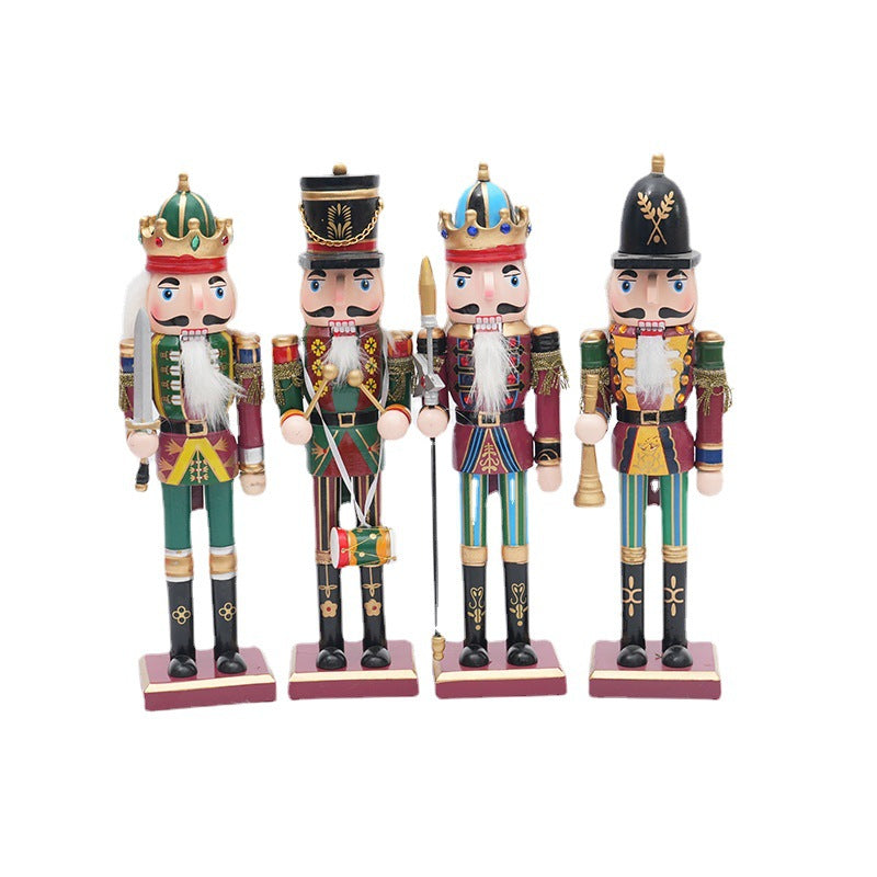 Traditional Handcrafted Wooden Nutcracker Figure