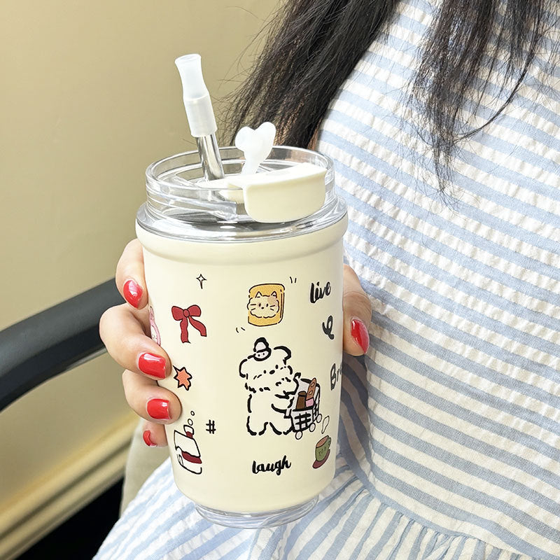 Insulated Tumbler | Premium Cute Double Wall Vacuum Cup - Yeezlab