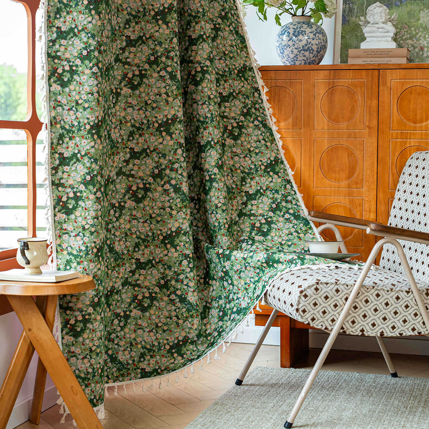 Rustic Farmhouse Style Ready Made Curtains