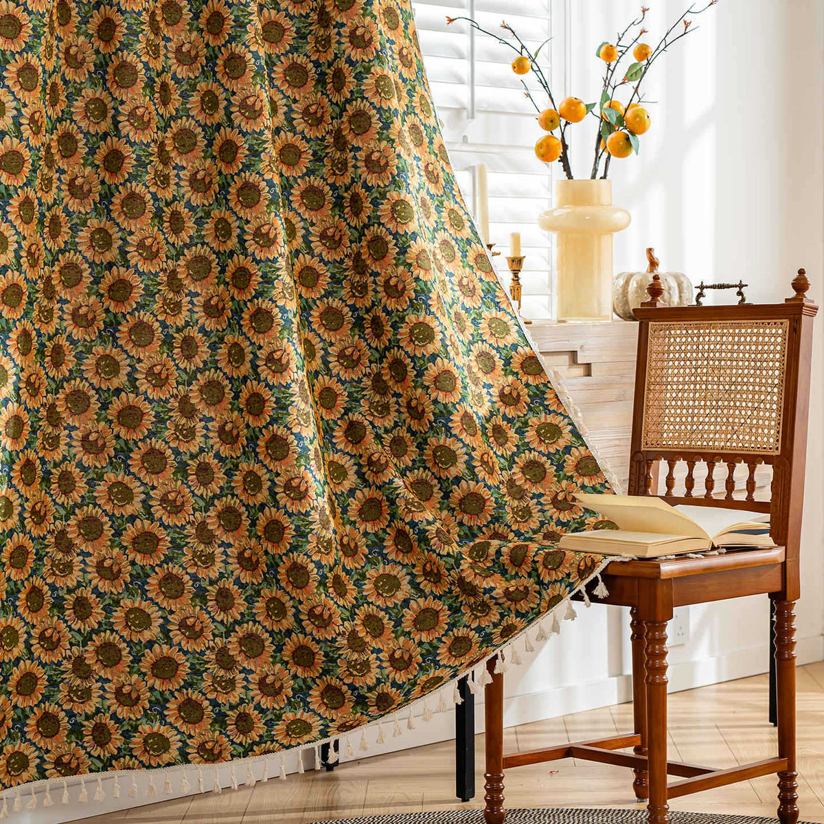Rustic Farmhouse Style Ready Made Curtains