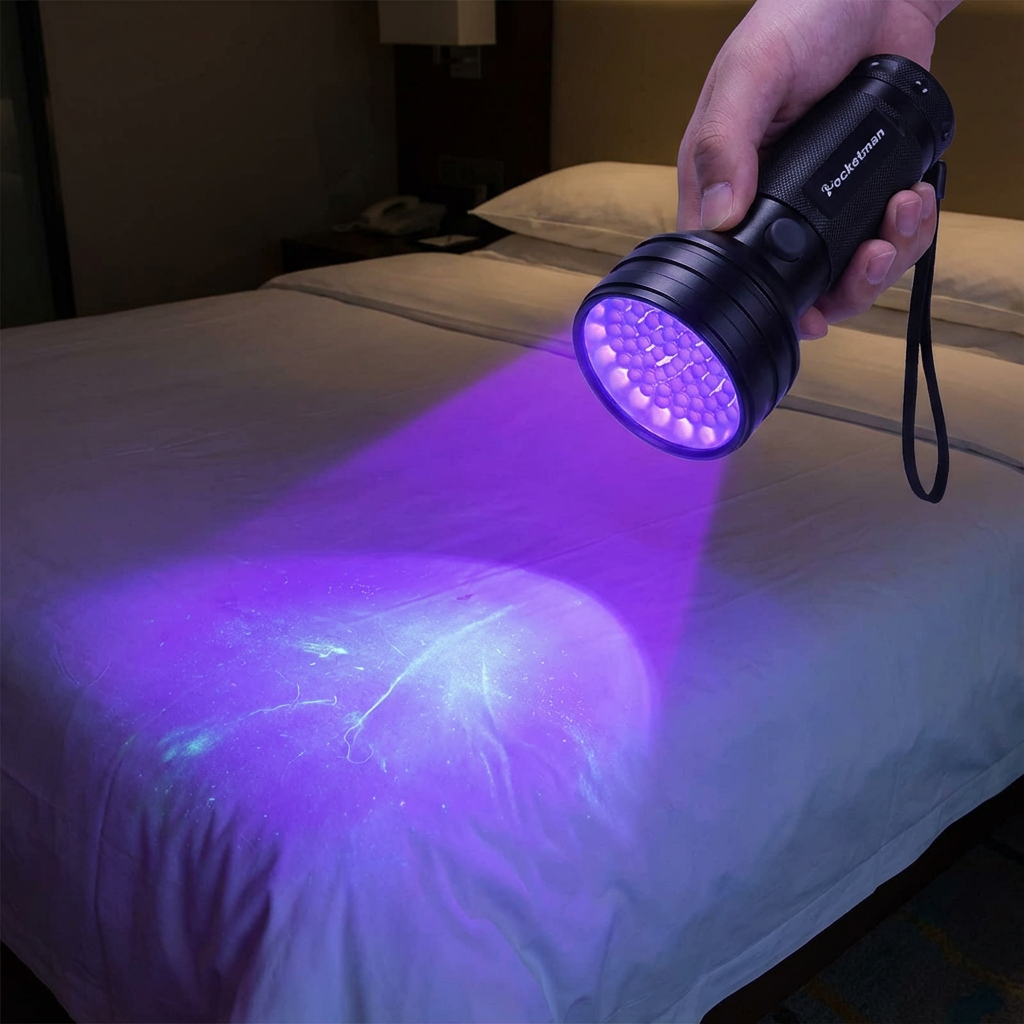 Portable UV Blacklight Stain Detector