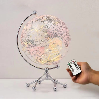 Luxury Globe Map LED Wall Light