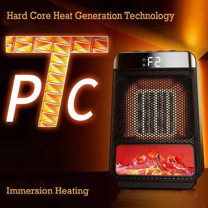Fast Large Space Electric Heater