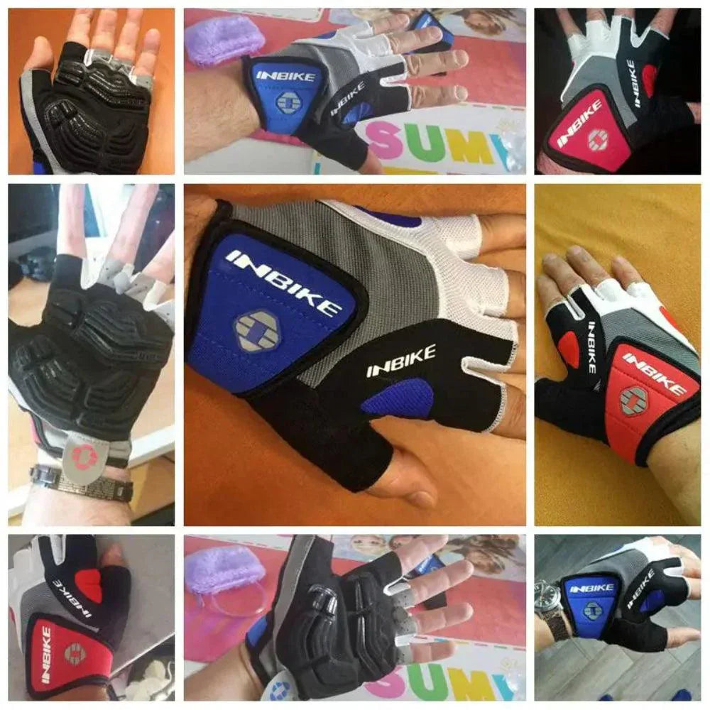 Comfortable Cushioned Bike Gloves for Men and Women Riders