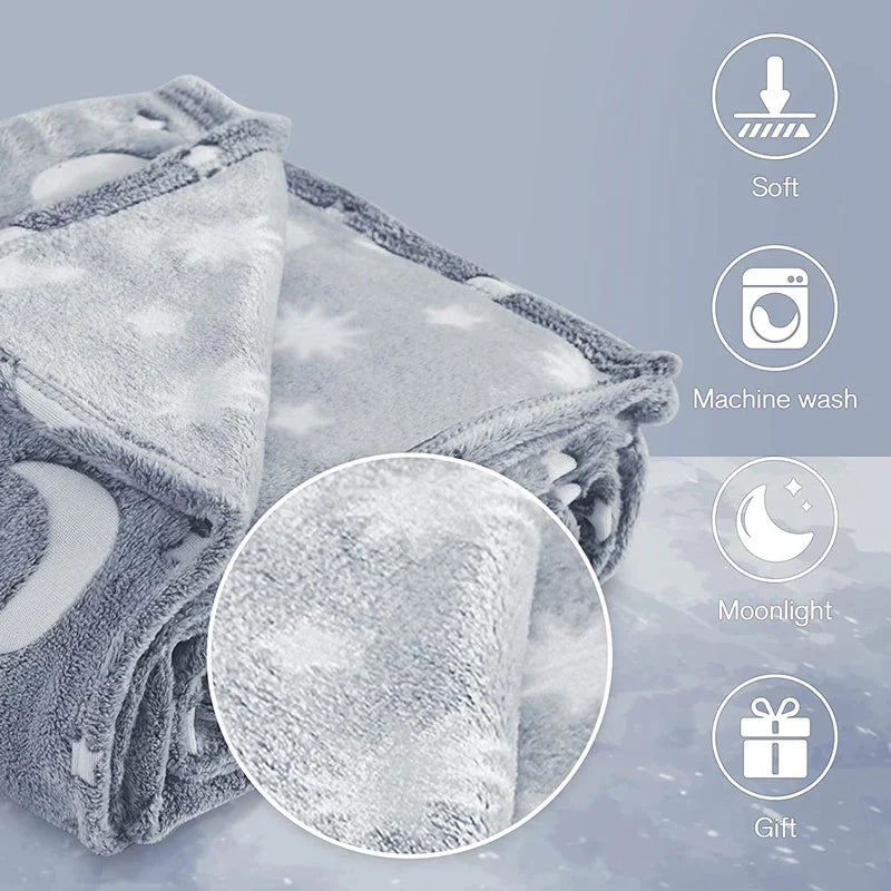 Cozy Glow Throw Blanket – Plush & Warm