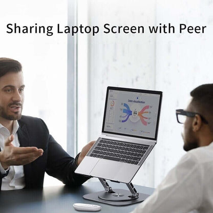 Adjustable Metal Desktop Laptop Stand