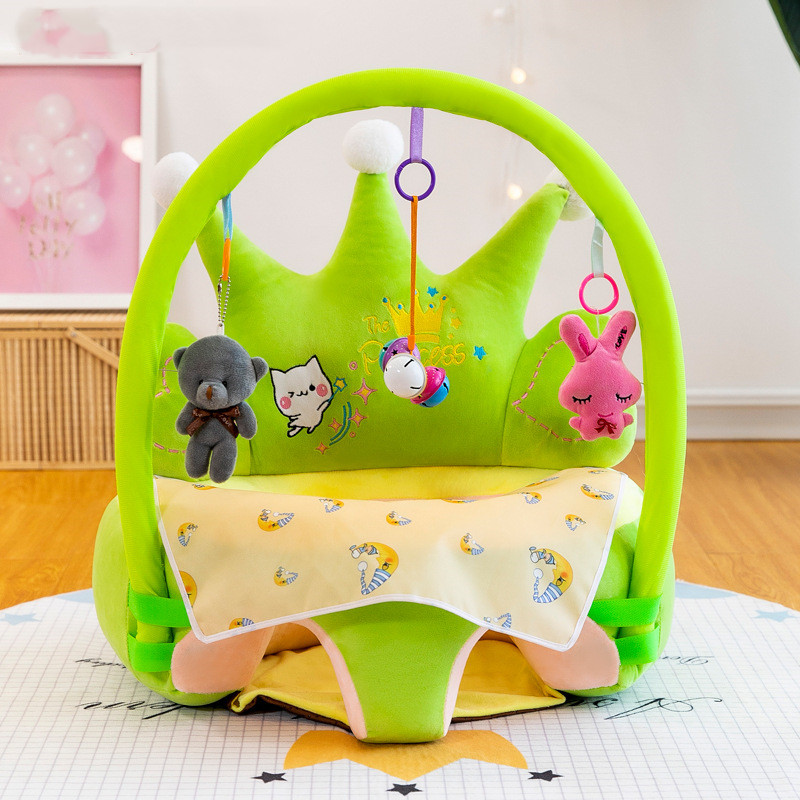 Baby Support Chair with Toy Arch - Soft Sitting Aid