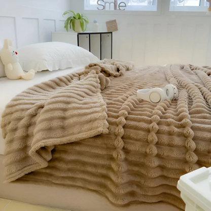 Cozy Soft Fleece Winter Blanket