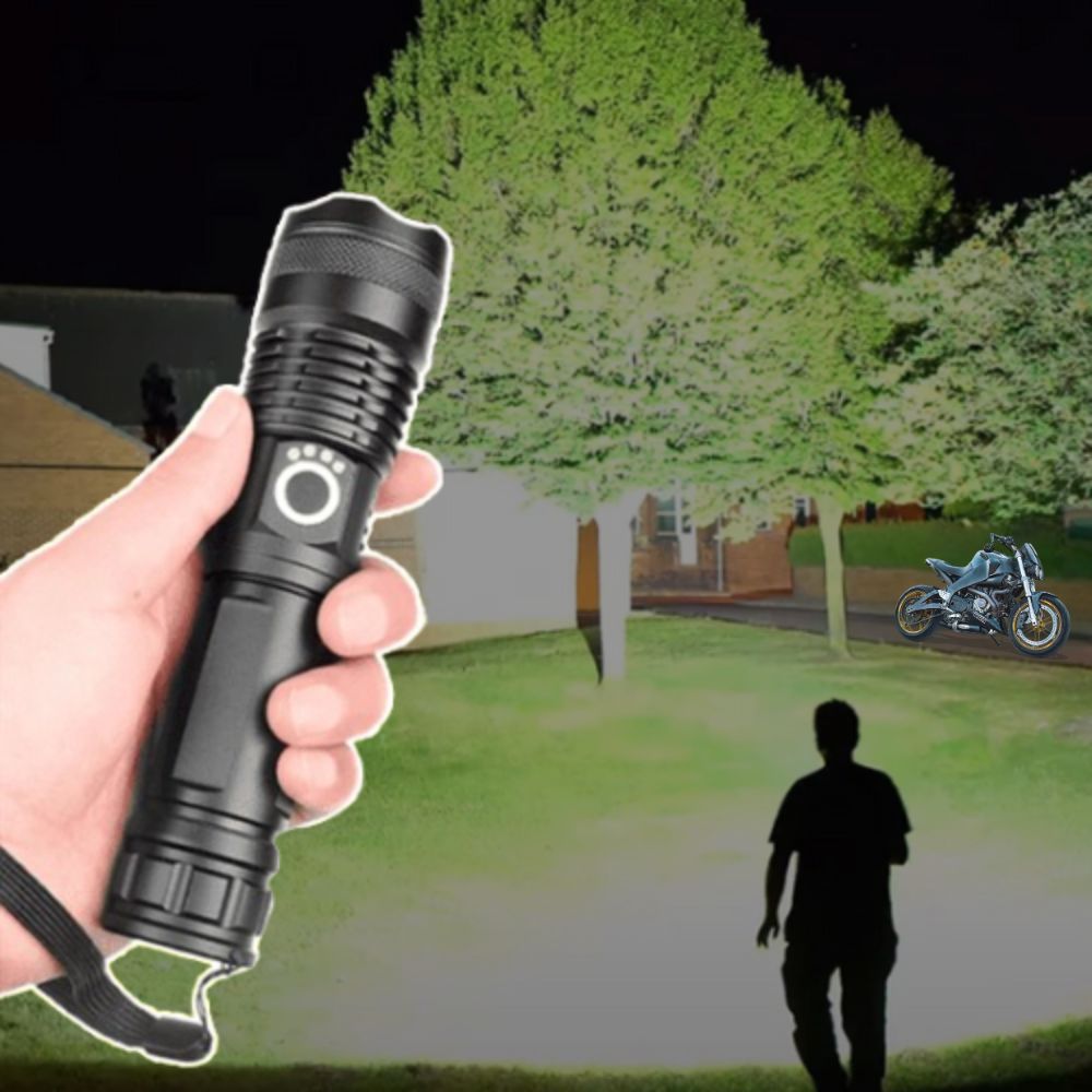 Bright 90,000 Lumens Heavy Duty Flashlight - Yeezlab