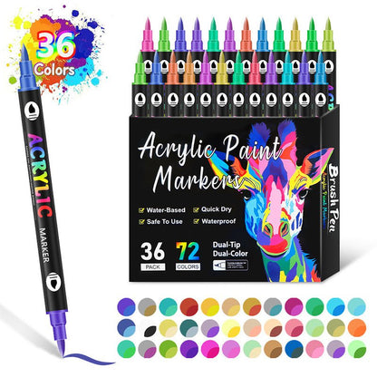 Vibrant Art Marker Set