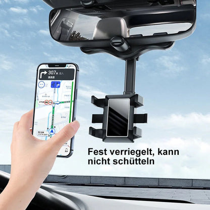 Universal Adjustable Car Phone Mount Rear View Mirror Holder