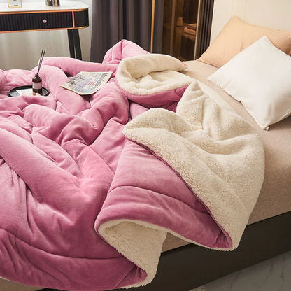 Plush Fleece Cozy Throw Blanket