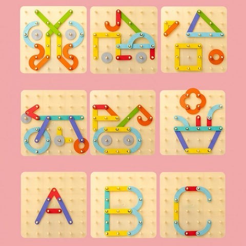 Educational Wooden Shape Sorting Board