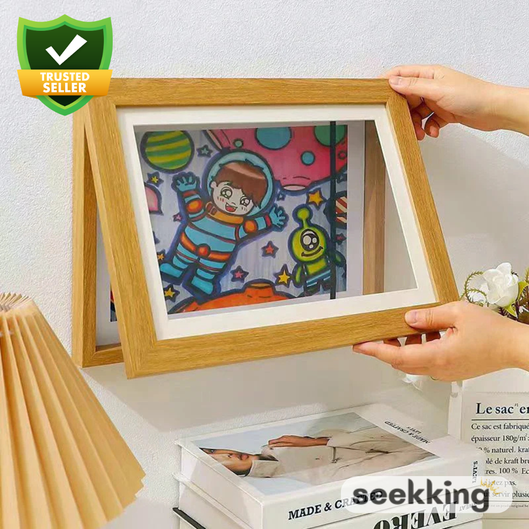 Colorful Kids Art Magnetic Picture Frame - Yeezlab