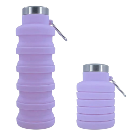Compact Folding Water Bottle - Lightweight Travel Cup
