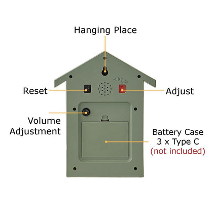 Traditional Wooden Cuckoo Clock