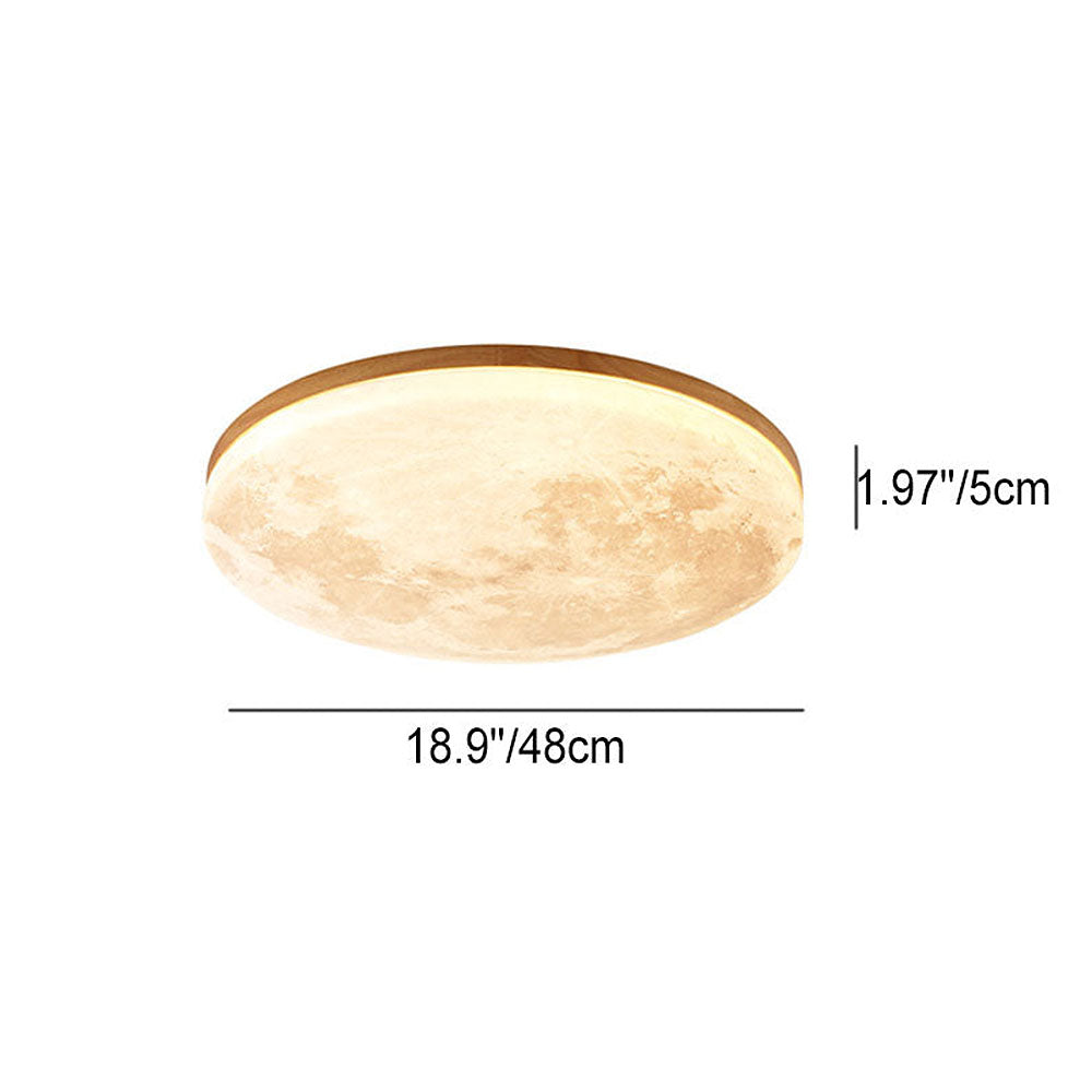 Glowing Moon LED Ceiling Light