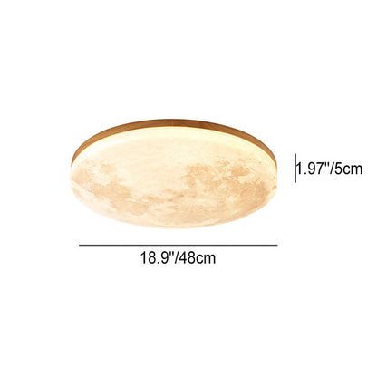 Glowing Moon LED Ceiling Light