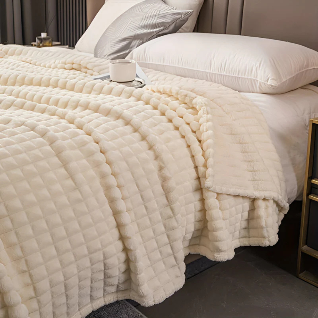 Cozy Plush Fleece Throw Blanket