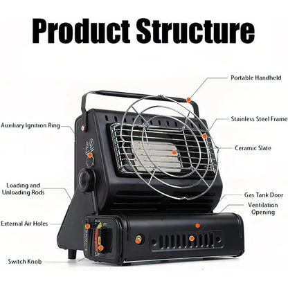 Portable Outdoor Camping Heater Stove