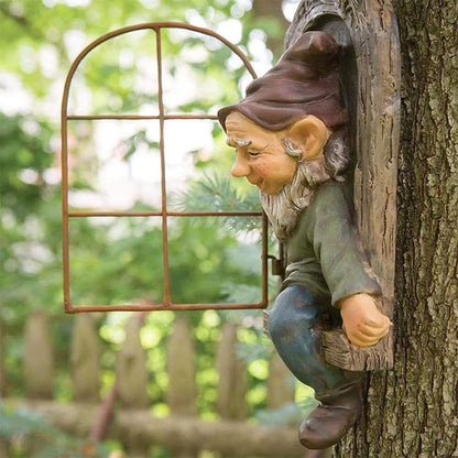 Colorful Miniature Garden Gnome Statue