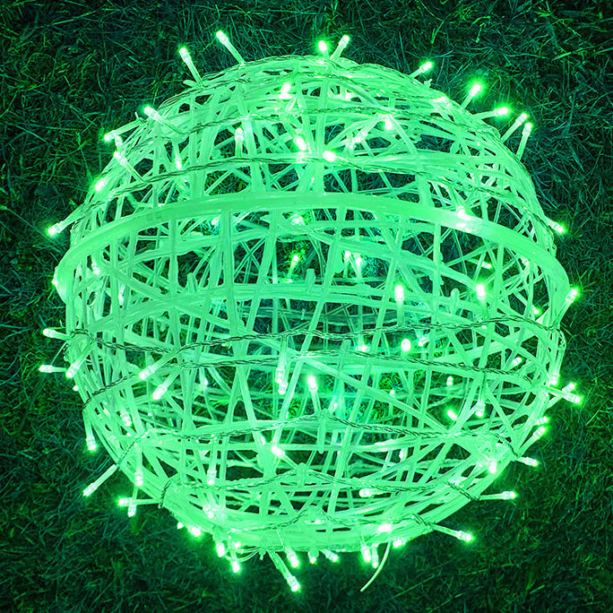Colorful LED Solar Powered Garden Pendant Light