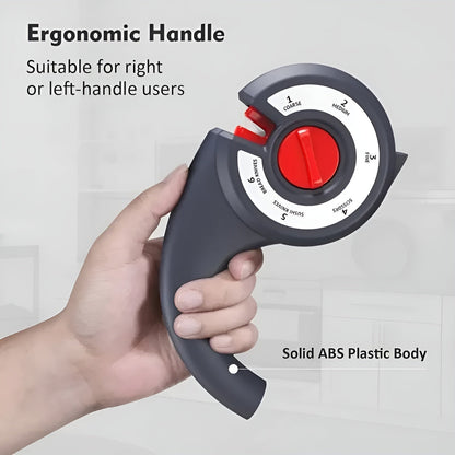 Premium 6-in-1 Pocket Tool Knife Sharpener Set