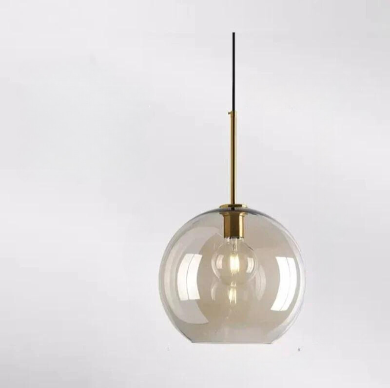 Minimalist Nordic Glass Pendant Lamp