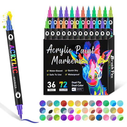 Vibrant Art Marker Set