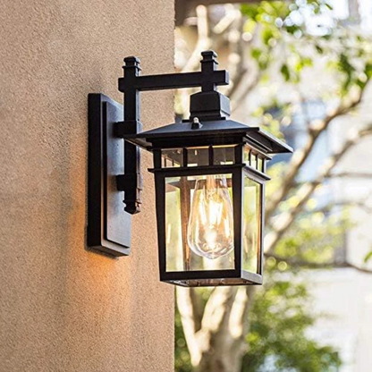Dark Grey Weatherproof Outdoor Lamp