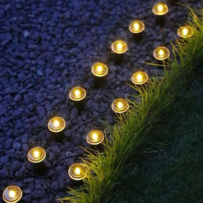 Bright Solar Powered Garden Pathway Lights Set