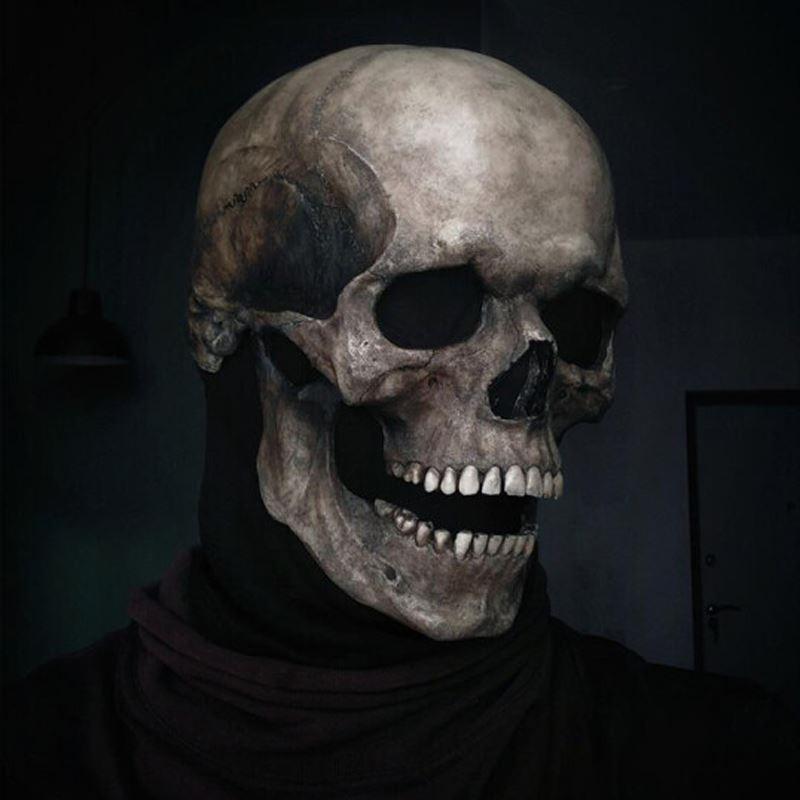 Spooky Skull Face Mask