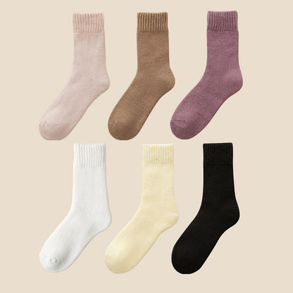 Soft Warm Men Women Thermal Velvet Socks