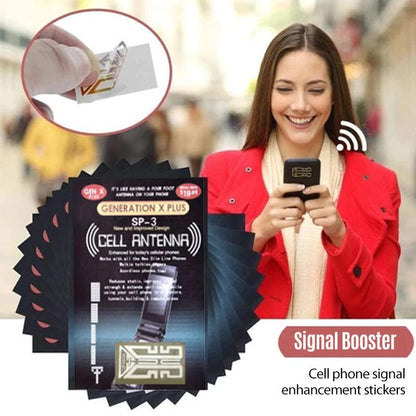 Strong Mobile Phone Signal Boost Sticker with Long Antenna