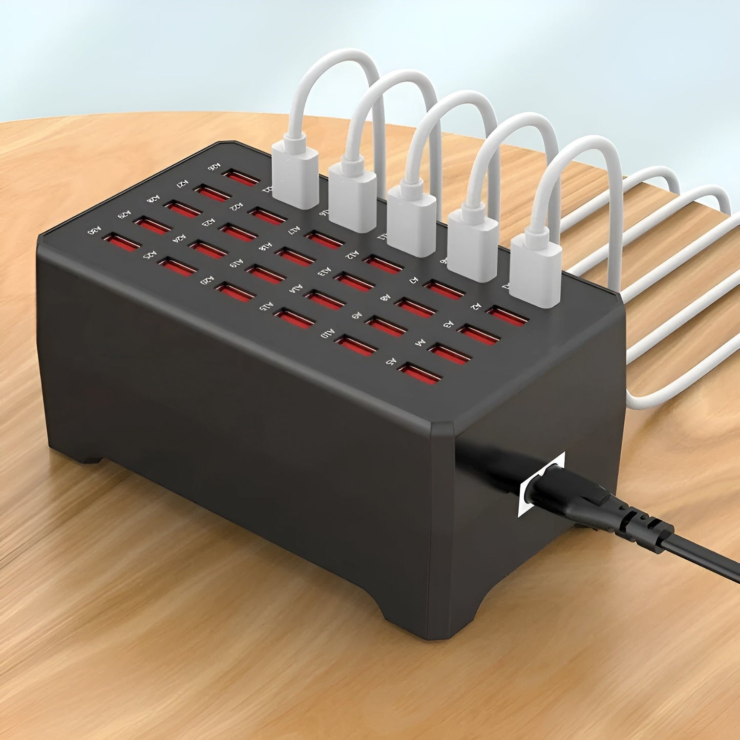 Premium 30 Port USB Charger Station with Fast Charging