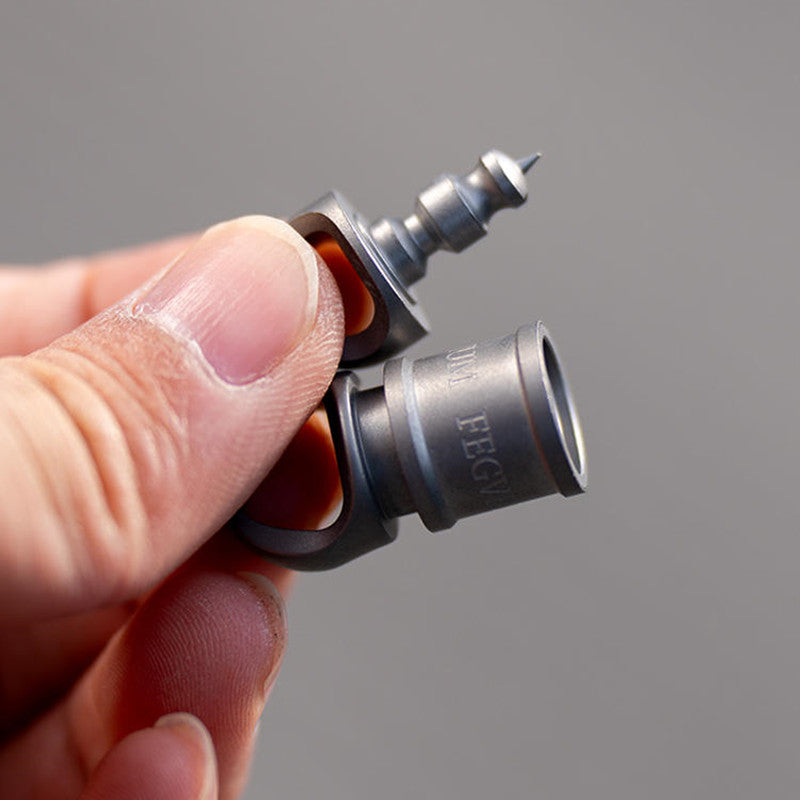 Durable Metal Spring Loaded Keychain - Yeezlab