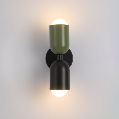 Minimalist White Wall Light Fixture