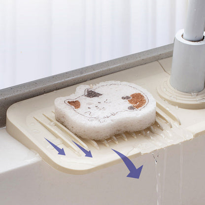Waterproof Kitchen Sink Faucet Splash Mat