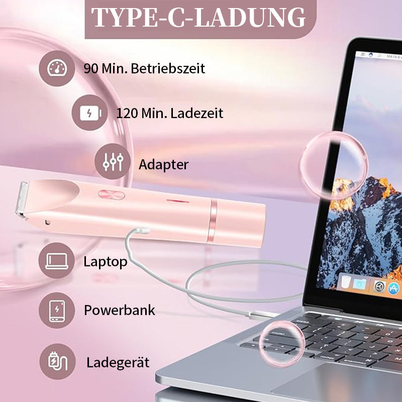 Dual Blade Hair Trimmer for Ladies