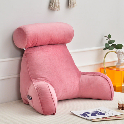 Ergonomic Support Pillow with Arms and Adjustable Neckrest