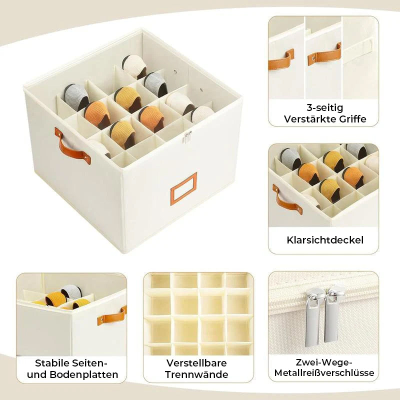 Foldable Clear Top Shoe Storage Box