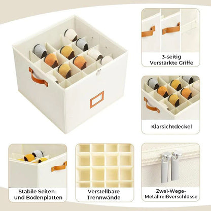 Foldable Clear Top Shoe Storage Box