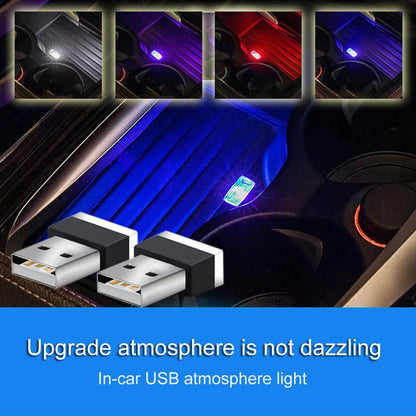Compact Car LED Interior Light USB Plug