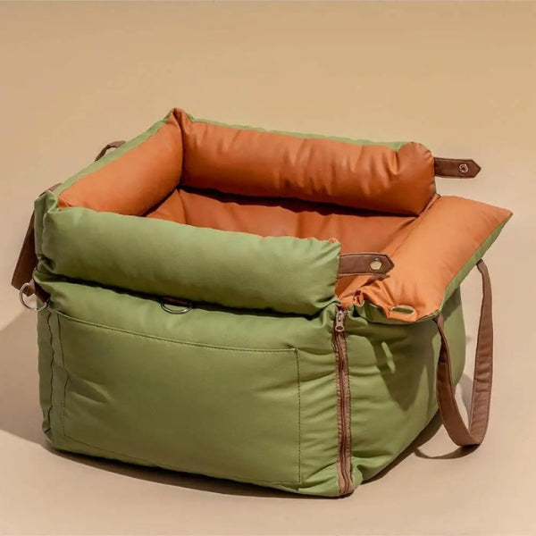 Premium Pet Car Bed & Back Seat Cover